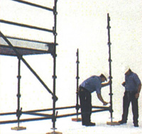 Basing Out the scaffold Basing Out the scaffold